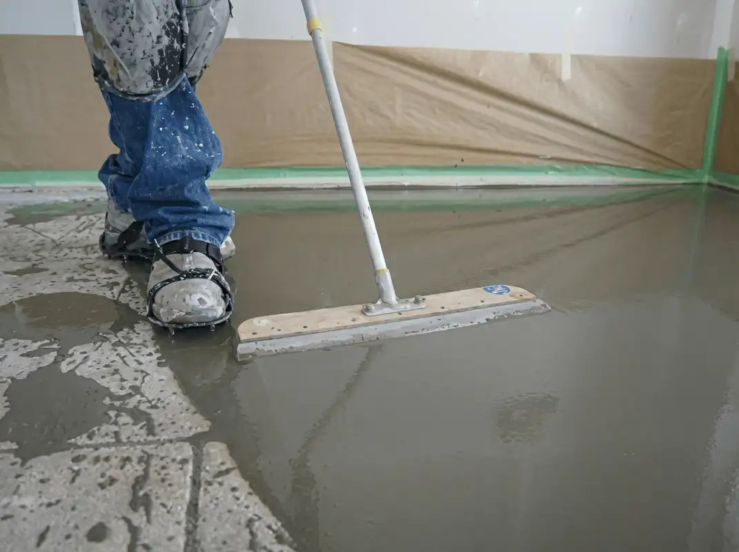 Uneven floor being professionally repaired in Atlanta, GA